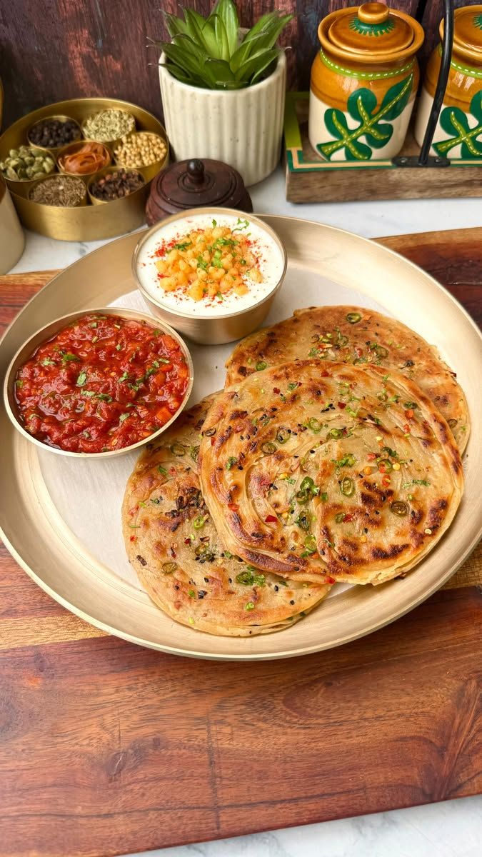 Veg Stuf Paratha
